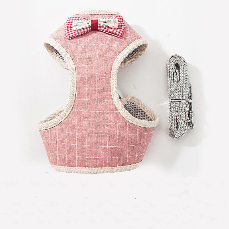 🐱🐕 Breathable Mesh Pet Leash – Comfy Walks for Cats & Dogs