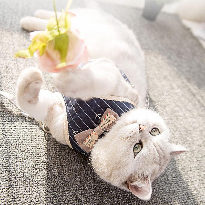 🐱🐕 Breathable Mesh Pet Leash – Comfy Walks for Cats & Dogs